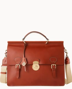 Alto Double Gusset Buckle Brief Case