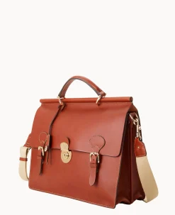 Alto Double Gusset Buckle Brief Case