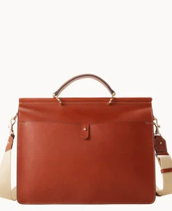 Alto Double Gusset Buckle Brief Case
