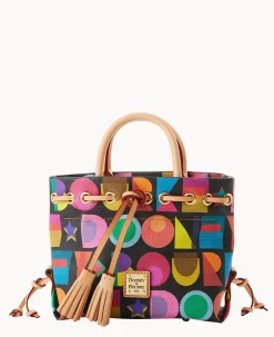 Art Deco Small Tassel Tote