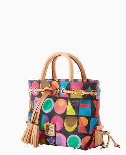 Art Deco Small Tassel Tote