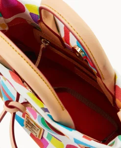 Art Deco Small Tassel Tote