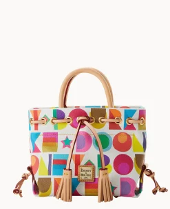 Art Deco Small Tassel Tote