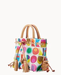 Art Deco Small Tassel Tote