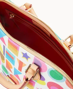 Art Deco Zip Zip Satchel