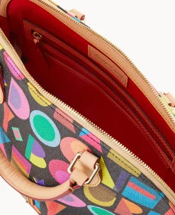 Art Deco Zip Zip Satchel