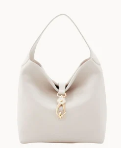 Belvedere Logo Lock Shoulder Bag