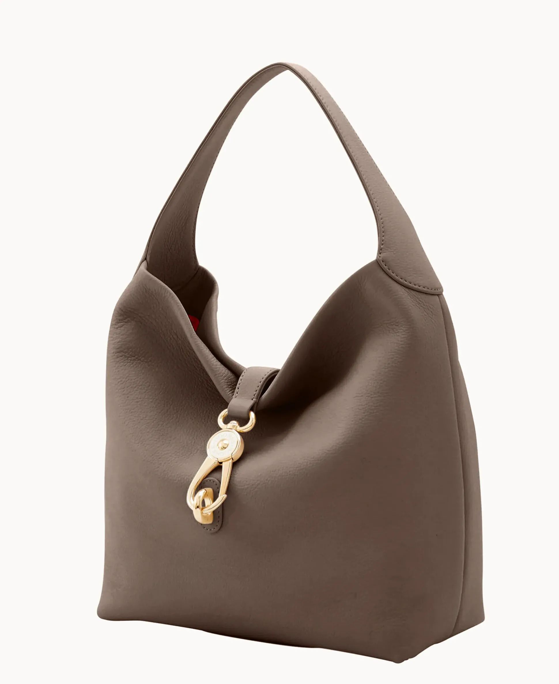 Belvedere Logo Lock Shoulder Bag