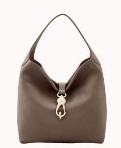 Belvedere Logo Lock Shoulder Bag