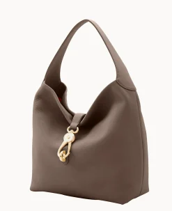 Belvedere Logo Lock Shoulder Bag