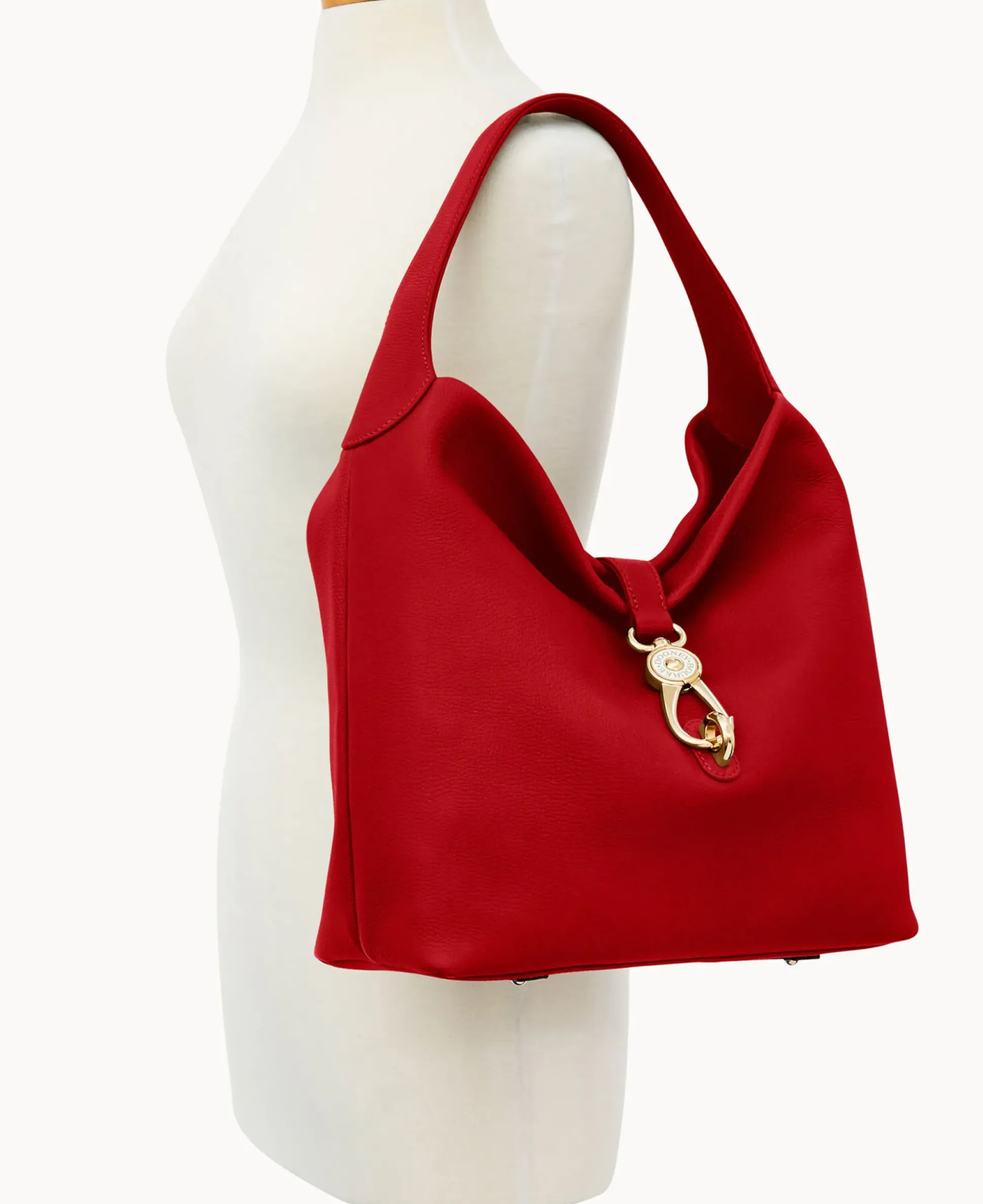Belvedere Logo Lock Shoulder Bag