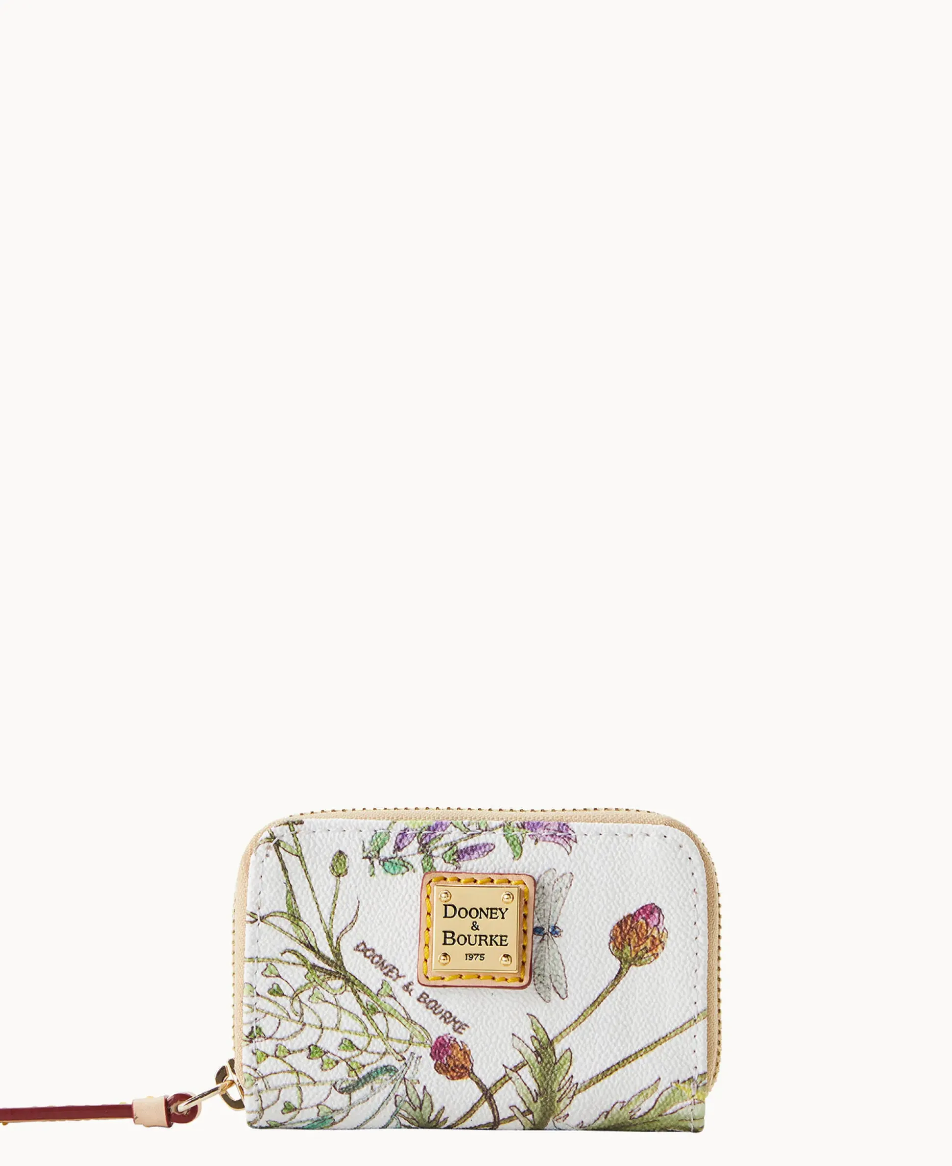Botanical Collection Zip Around Credit Card Case