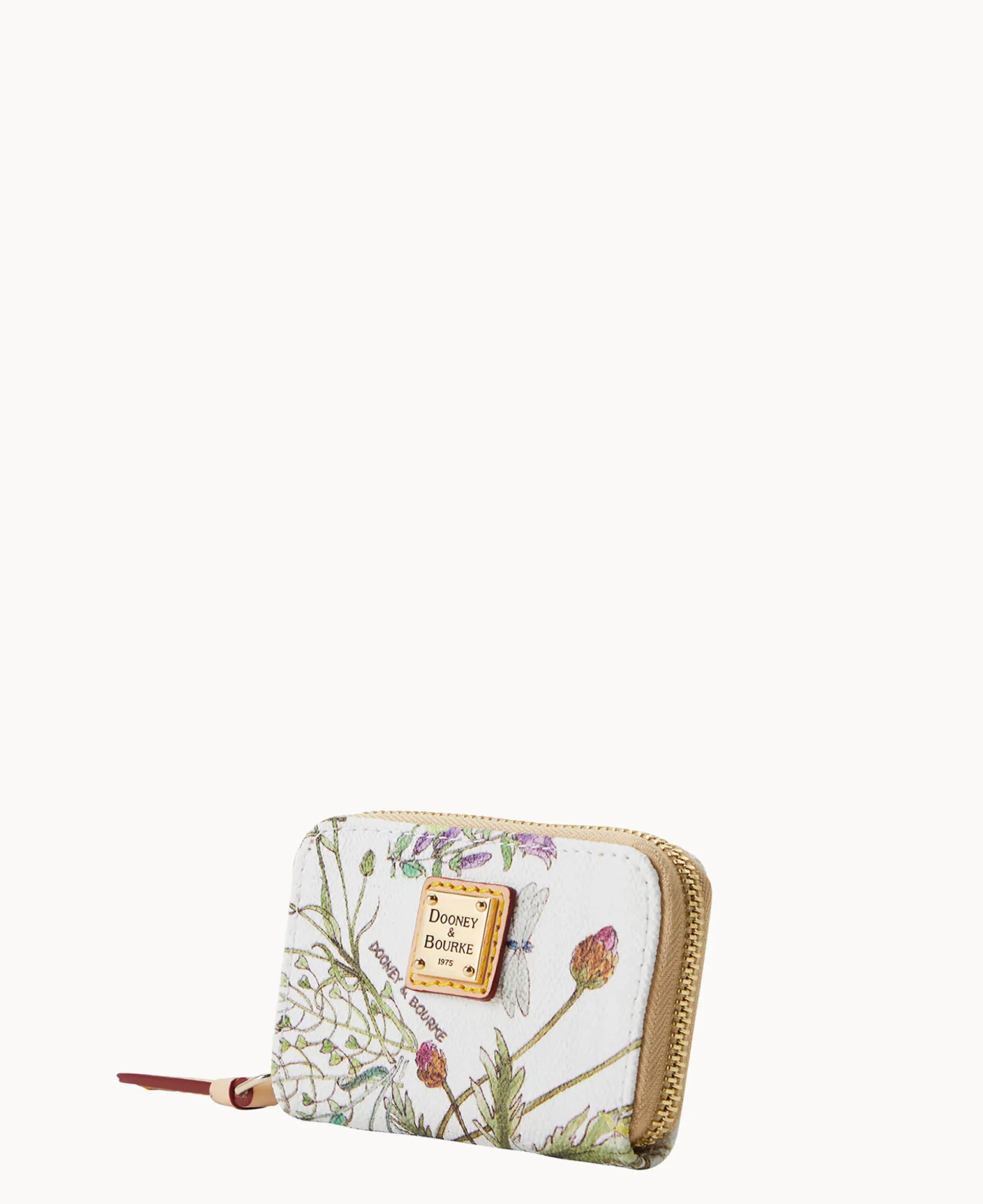 Botanical Collection Zip Around Credit Card Case