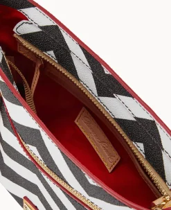 Chevron Small Zip Crossbody