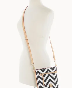 Chevron Small Zip Crossbody