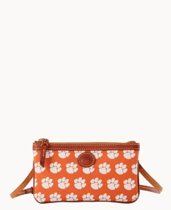 Collegiate Clemson University Large Slim Crossbody