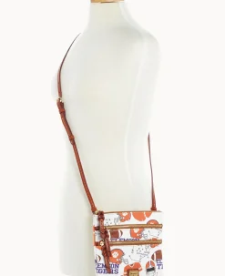 Collegiate Clemson University N S Triple Zip Crossbody