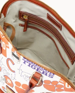 Collegiate Clemson University Zip Zip Satchel