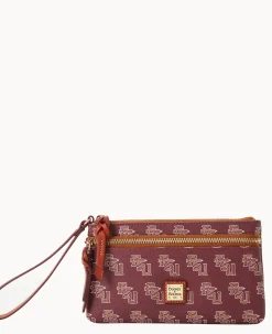 Collegiate Florida State Double Zip Wristlet