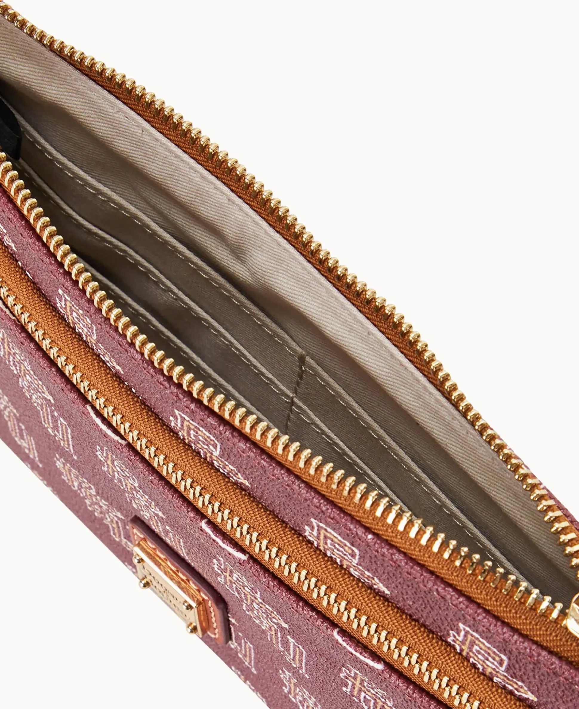 Collegiate Florida State Double Zip Wristlet