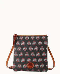 Collegiate Ohio State University North South Top Zip Crossbody