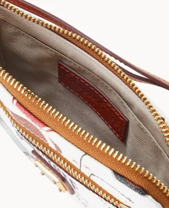 Collegiate Ohio State University Zip Around Wristlet