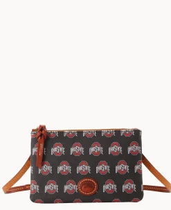 Collegiate Ohio State University Top Zip Crossbody