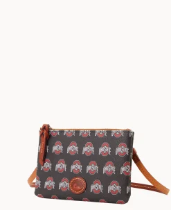 Collegiate Ohio State University Top Zip Crossbody