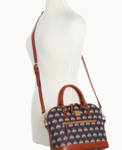 Collegiate Ohio State University Domed Zip Satchel