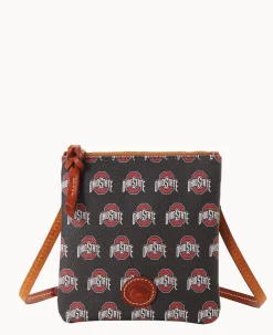 Collegiate Ohio State University Small North South Top Zip Crossbody