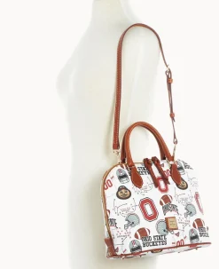 Collegiate Ohio State University Zip Zip Satchel
