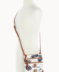 Collegiate Penn State University N S Triple Zip Crossbody