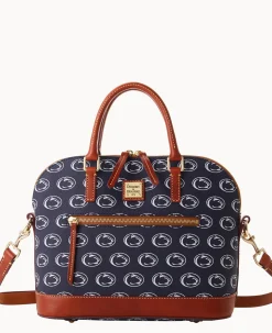 Collegiate Penn State University Domed Zip Satchel