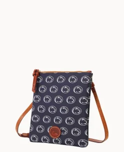Collegiate Penn State University North South Top Zip Crossbody