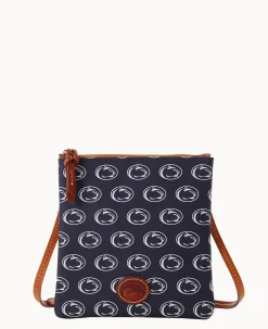 Collegiate Penn State University North South Top Zip Crossbody