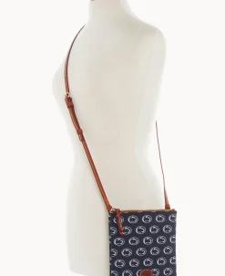 Collegiate Penn State University North South Top Zip Crossbody