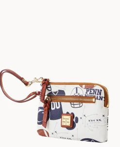 Collegiate Penn State University Zip Around Wristlet