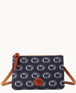 Collegiate Penn State University Top Zip Crossbody
