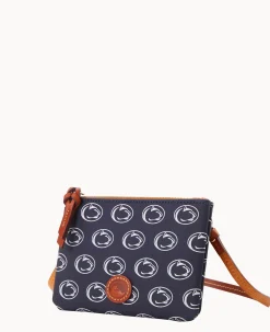 Collegiate Penn State University Top Zip Crossbody