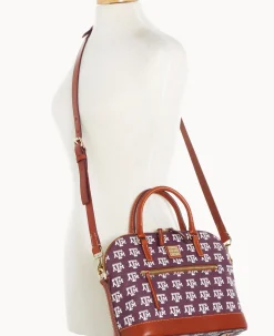 Collegiate Texas Achr(38)M University Domed Zip Satchel