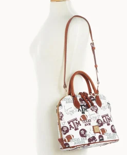 Collegiate Texas Achr(38)M University Zip Zip Satchel