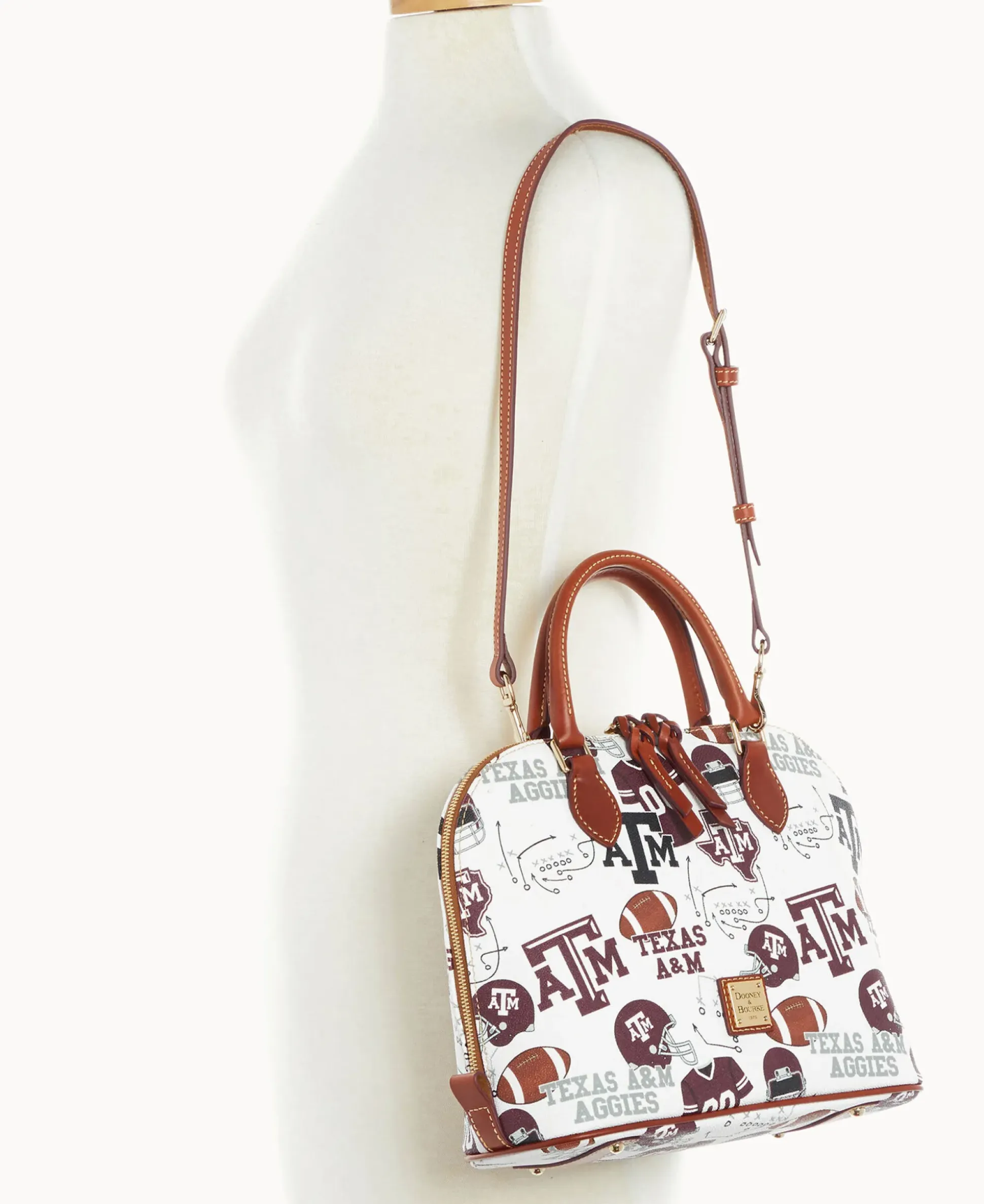 Collegiate Texas Achr(38)M University Zip Zip Satchel