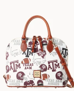 Collegiate Texas Achr(38)M University Zip Zip Satchel