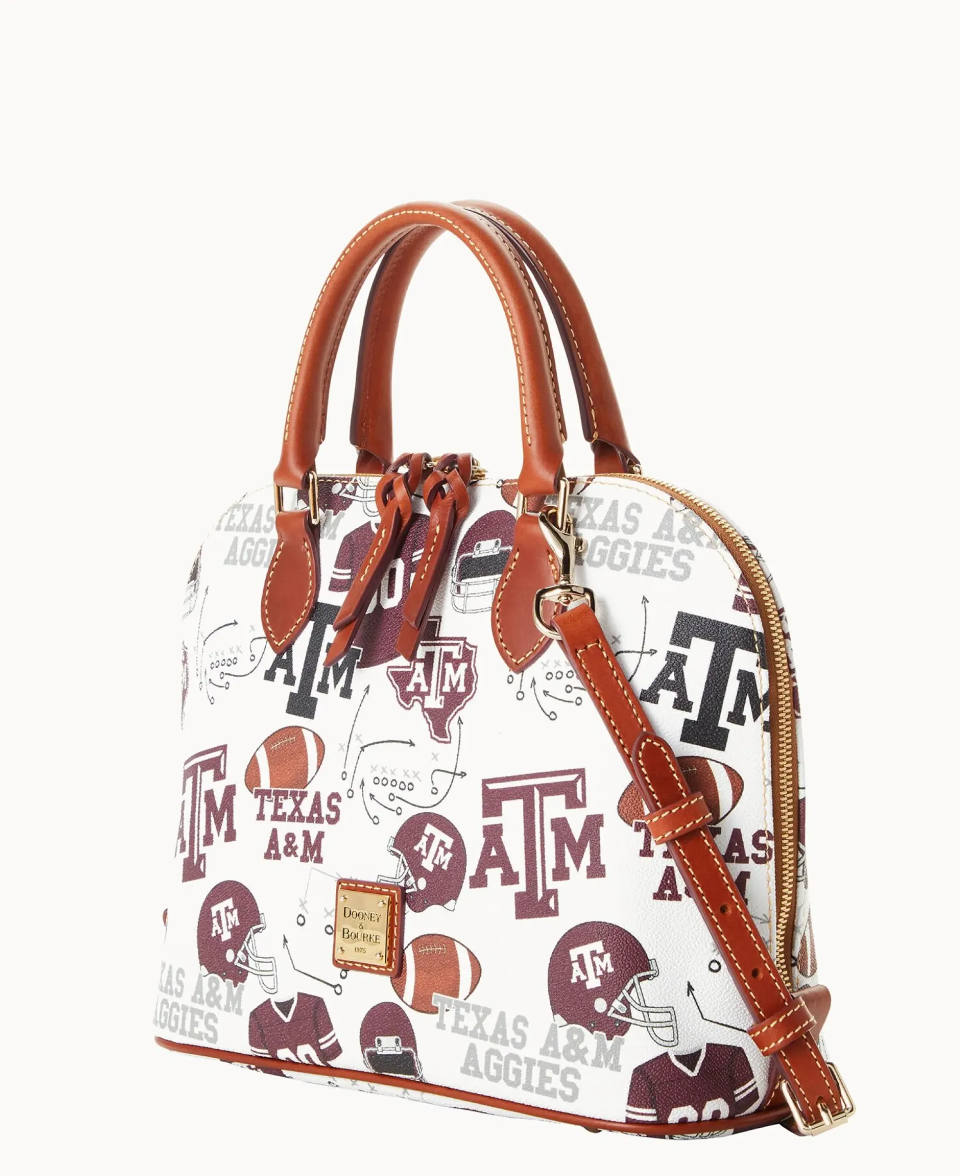 Collegiate Texas Achr(38)M University Zip Zip Satchel