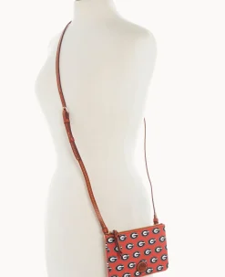 Collegiate University of Georgia Top Zip Crossbody
