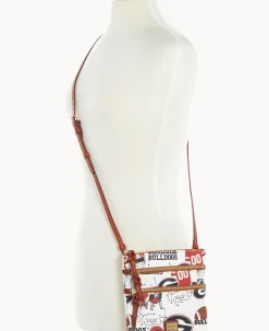 Collegiate University of Georgia N S Triple Zip Crossbody
