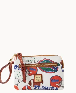 Collegiate University of Florida Zip Around Wristlet