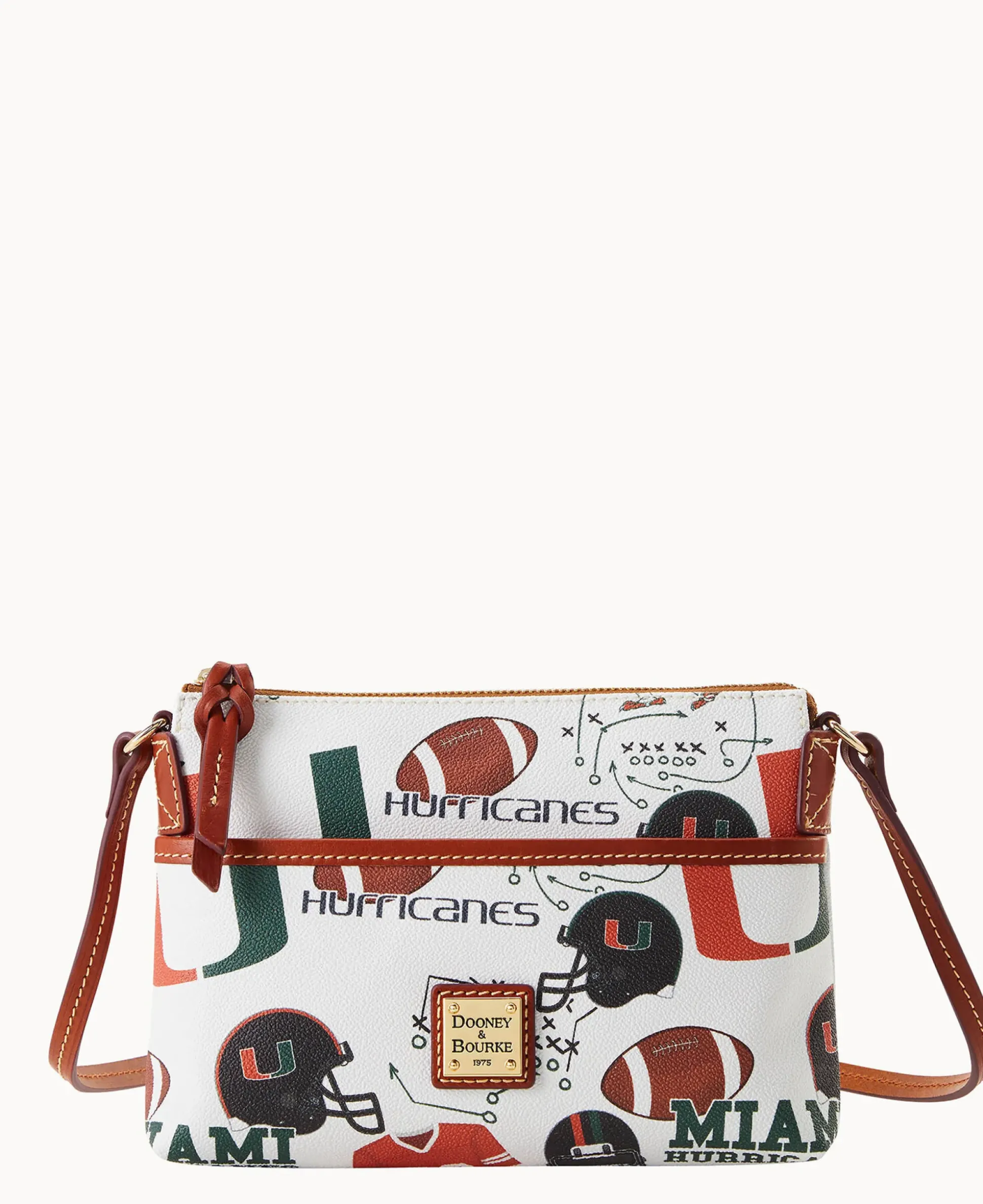 Collegiate University of Miami Ginger Crossbody