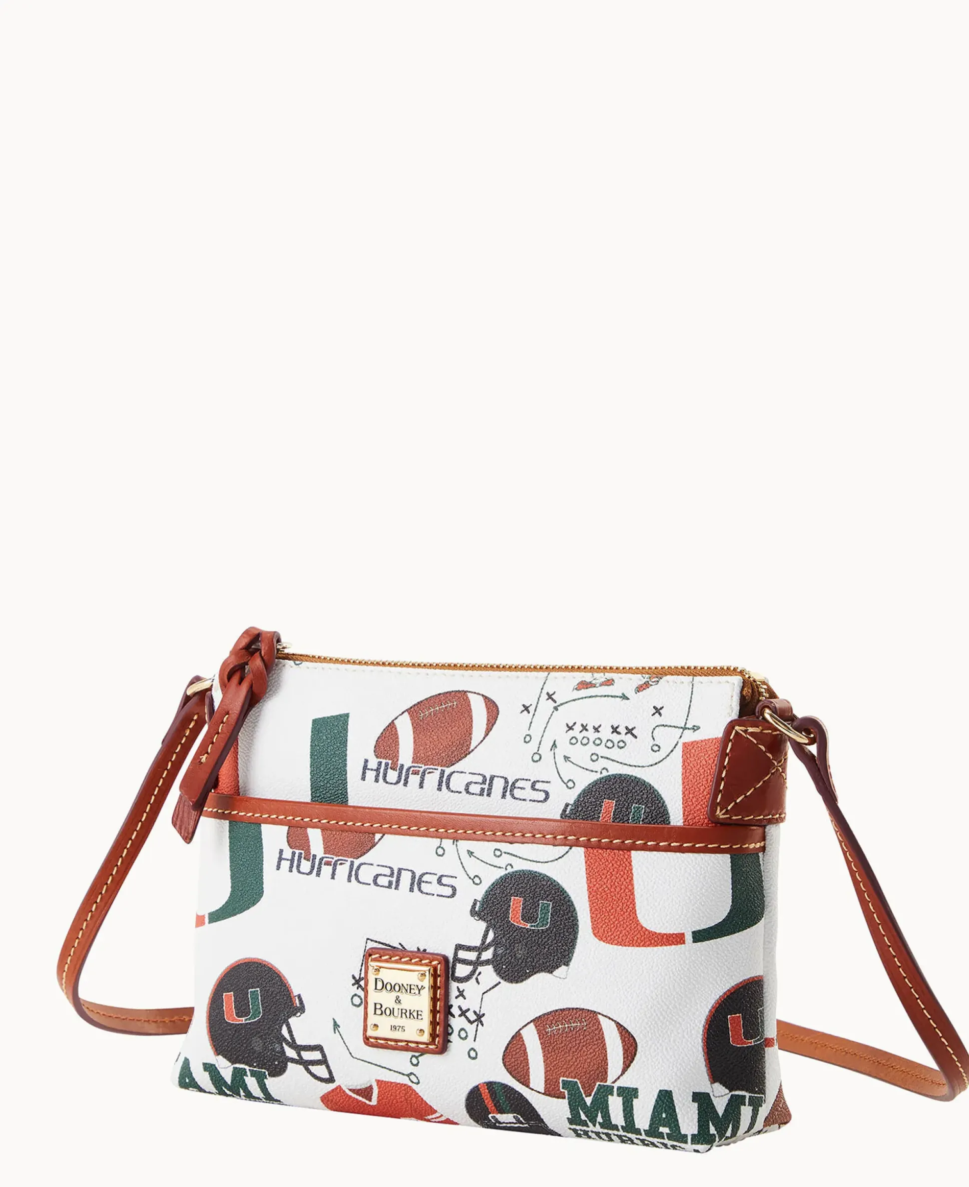 Collegiate University of Miami Ginger Crossbody