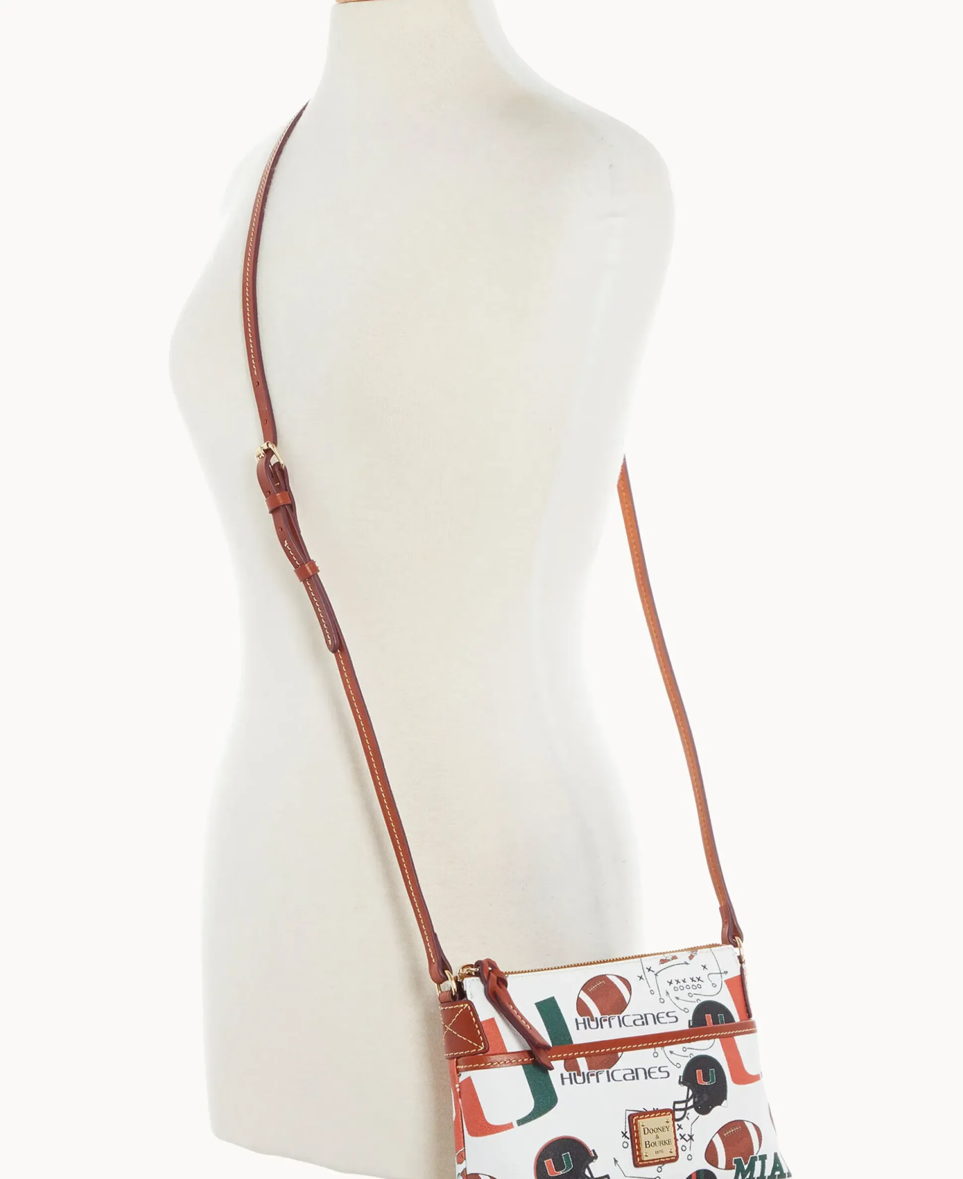 Collegiate University of Miami Ginger Crossbody